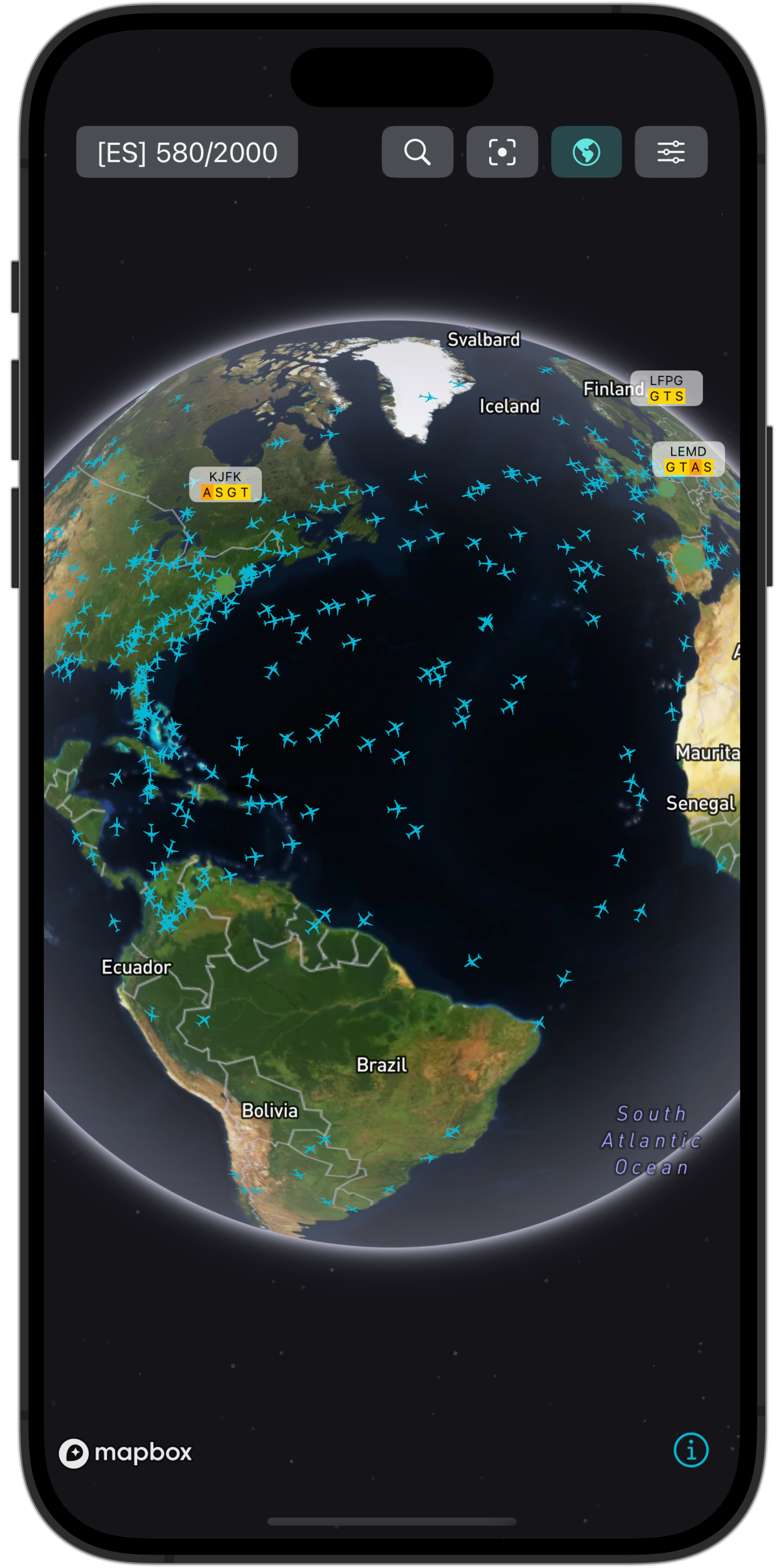 InfiniteInfo Globe